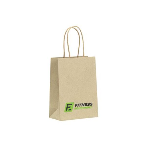 Leaf It Bag recycled grass paper (120 g/m²) S Thumbnail